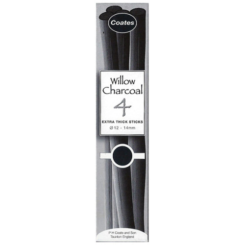 Κάρβουνα Willow Coates Original 12/14mm 4τεμ