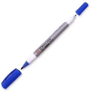 Μαρκαδόρος Διπλός IDenti-Pen Blue Sakura