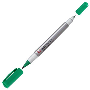 Μαρκαδόρος Διπλός IDenti-Pen Green Sakura