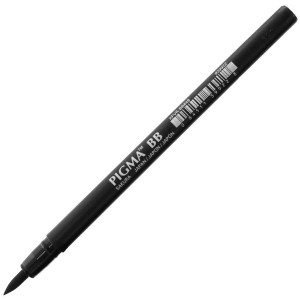 Μαρκαδόρος Pigma Pen Brush Black BB Sakura