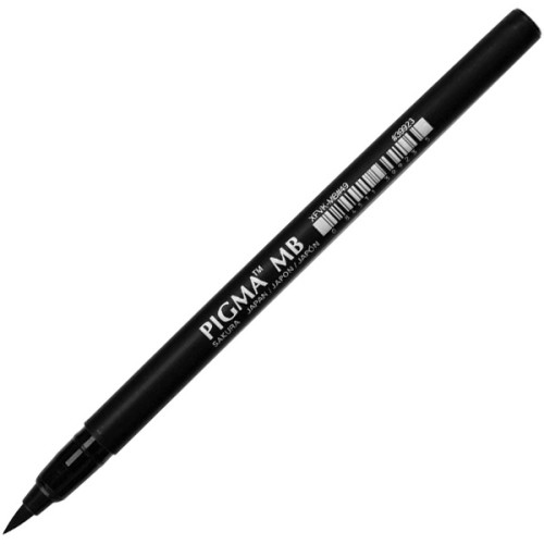 Μαρκαδόρος Pigma Pen Brush Black MB Sakura