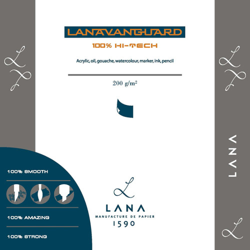 Χαρτί LanaVanguard 200g 50x70cm Hahnemuhle