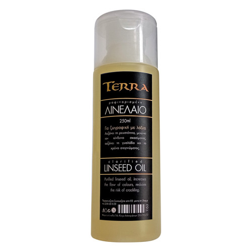 Λινέλαιο Ραφιναρισμένο 250ml Terra