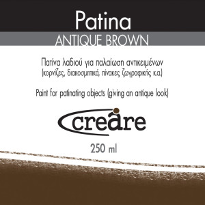 Πατίνα Antique Brown 250ml Creare