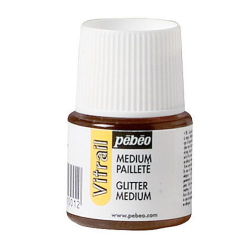 Glitter Medium Για Vitrail 45ml Pebeo