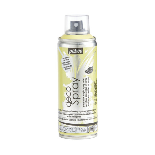 Ακρυλικό Σπρέυ 200ml Pastel Yellow 804