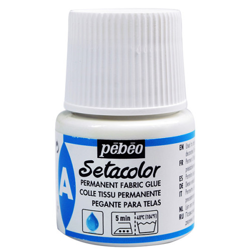 Κόλλα Μόνιμη Για Υφάσματα 45ml Setacolor Pebeo