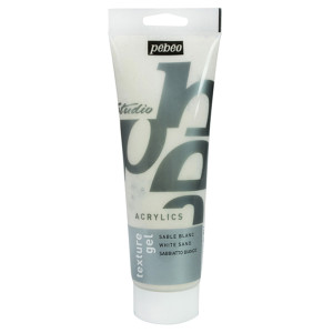 Sand Gel Acryl Studio White 250ml Pebeo