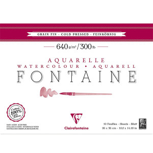 Μπλοκ Fontaine 26x36cm 640g CP-GF 10φυλλο Clairefontaine Rhodia