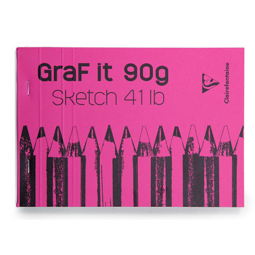 Μπλοκ GRAF IT A5 14,8x21cm 90g 80φυλλο Clairefontaine Rhodia