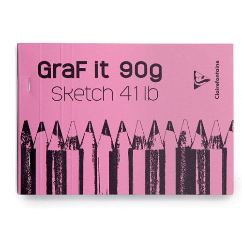 Μπλοκ GRAF IT A5 14,8x21cm 90g 80φυλλο Clairefontaine Rhodia