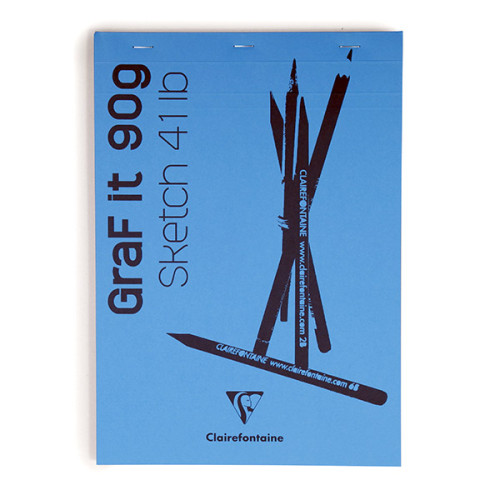 Μπλοκ GRAF IT A4 21x29,7cm 90g 80φυλλο Clairefontaine Rhodia