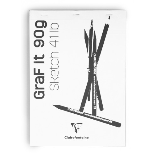 Μπλοκ GRAF IT A4 21x29,7cm 90g 80φυλλο Clairefontaine Rhodia