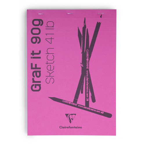 Μπλοκ GRAF IT A4 21x29,7cm 90g 80φυλλο Clairefontaine Rhodia