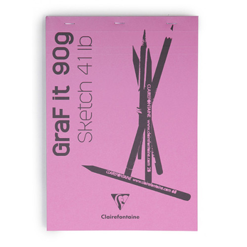 Μπλοκ GRAF IT A4 21x29,7cm 90g 80φυλλο Clairefontaine Rhodia