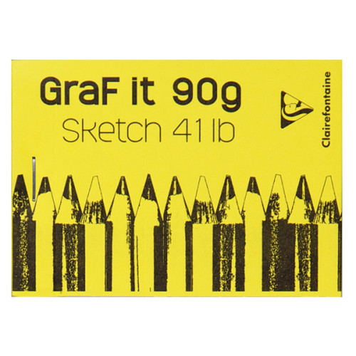 Μπλοκ GRAF IT A7 7,4x10,5cm 90g 80φυλλο Clairefontaine Rhodia