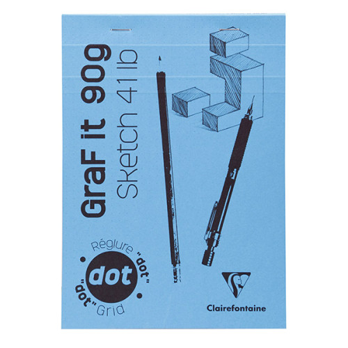 Μπλοκ GRAF IT A5 DOT 14,8x21cm 90g 80φυλλο Clairefontaine Rhodia