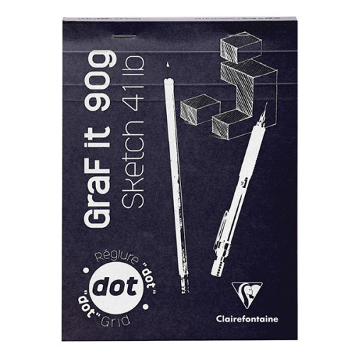 Μπλοκ GRAF IT A5 DOT 14,8x21cm 90g 80φυλλο Clairefontaine Rhodia