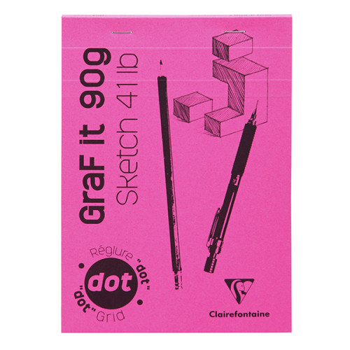 Μπλοκ GRAF IT A5 DOT 14,8x21cm 90g 80φυλλο Clairefontaine Rhodia