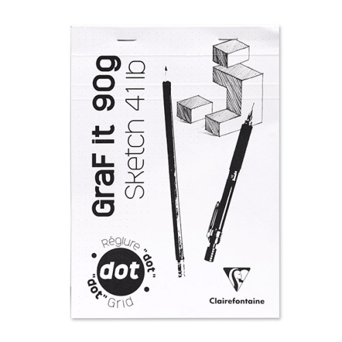 Μπλοκ GRAF IT A5 DOT 14,8x21cm 90g 80φυλλο Clairefontaine Rhodia