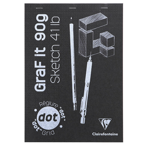 Μπλοκ GRAF IT A4 DOT 21x29,7cm 90g 80φυλλο Clairefontaine Rhodia