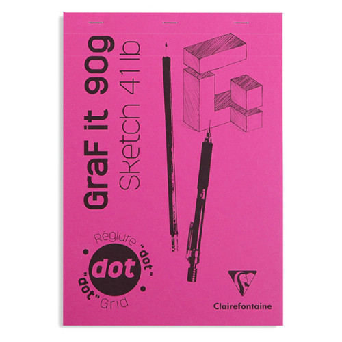 Μπλοκ GRAF IT A4 DOT 21x29,7cm 90g 80φυλλο Clairefontaine Rhodia