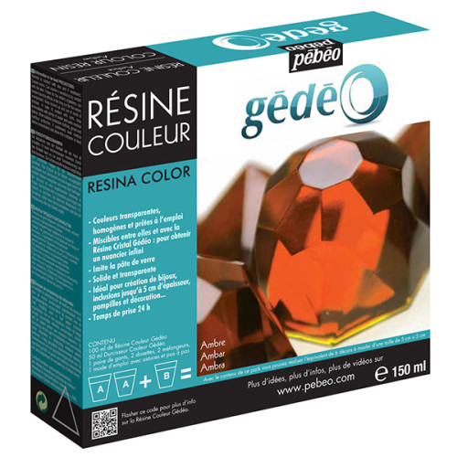 Ρητίνη Χύτευσης 150ml Colour Resin Amber Pebeo