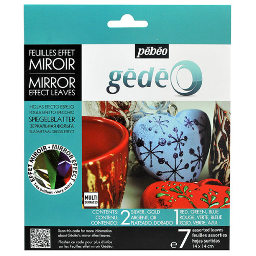 Φύλλα Mirror Effect 7τμχ 14x14 cm Gedeo Assorted