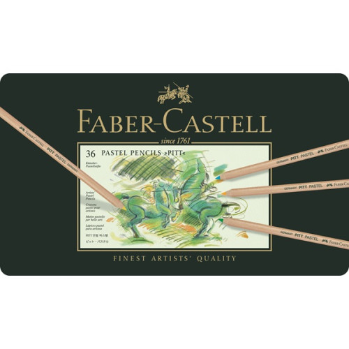 Σετ Μολύβια Παστέλ Pitt Pastel 36τεμ Faber Castell