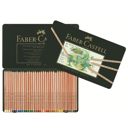 Σετ Μολύβια Παστέλ Pitt Pastel 36τεμ Faber Castell