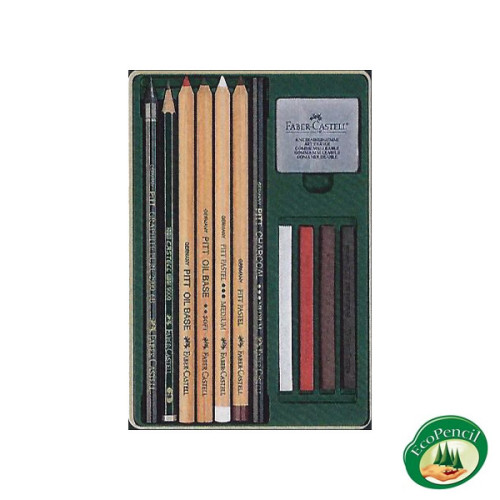 Σετ Pitt Monochrome 12τεμ 112975 Faber Castell