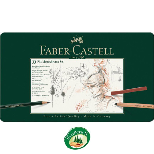 Σετ Pitt Monochrome 33τεμ 112977 Faber Castell