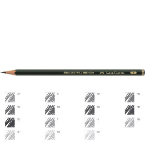 Μολύβι Σχεδίου 9000 B Faber Castell