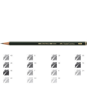 Μολύβι Σχεδίου 9000 6H Faber Castell