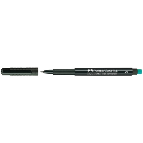 Μαρκαδόρος Multimark 1523 S Black Faber Castell