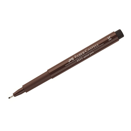 Μαρκαδόρος Pitt Pen M Sepia Faber Castell