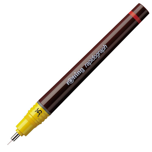 Ραπιδογράφος (με αμπούλα) 0.35mm Rotring