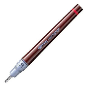 Ραπιδογράφος (με αμπούλα) 2.00mm Rotring