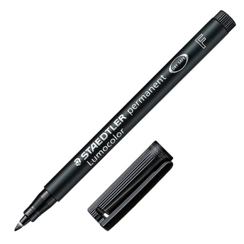 Μαρκαδόρος Lumocolor 318 F Black Staedler