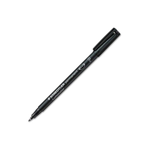 Μαρκαδόρος Lumocolor 318 F Black Staedler