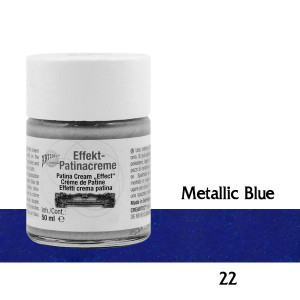 Πατίνα Effect Cream Metallic Blue 22 Creartec