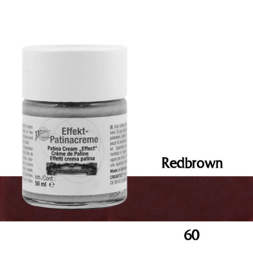 Πατίνα Effect Cream Red Brown 60 Creartec