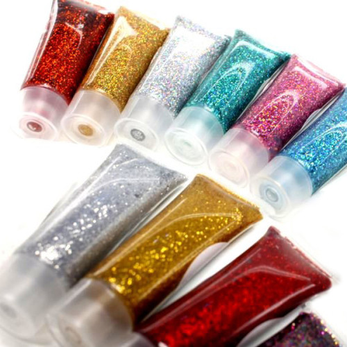 FX Paint 18ml Glitter Gel Silver - Eulenspiegel