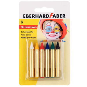 Face Paints Σετ Mini Sticks 6 Χρώματα Eberhard Faber