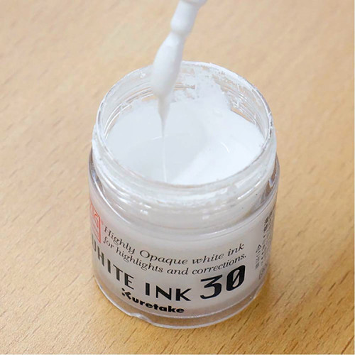 Μελάνι White Ink 30gr Για Manga Kuretake