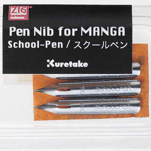 Μύτη Για Manga School-Pen 3τεμ Kuretake