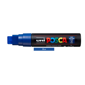 Posca 15mm Chisel Straight - Blue 33