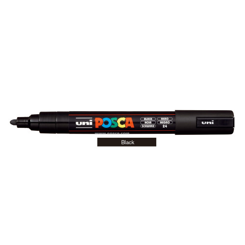 Posca 1.8-2.5mm Bullet - Black 24