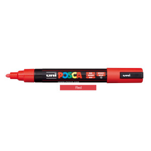 Posca 1.8-2.5mm Bullet - Red 15