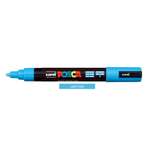 Posca 1.8-2.5mm Bullet - Light Blue 8